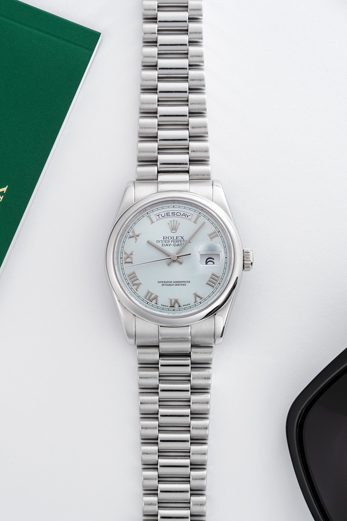 Day-Date 118206 "Ice Blue"