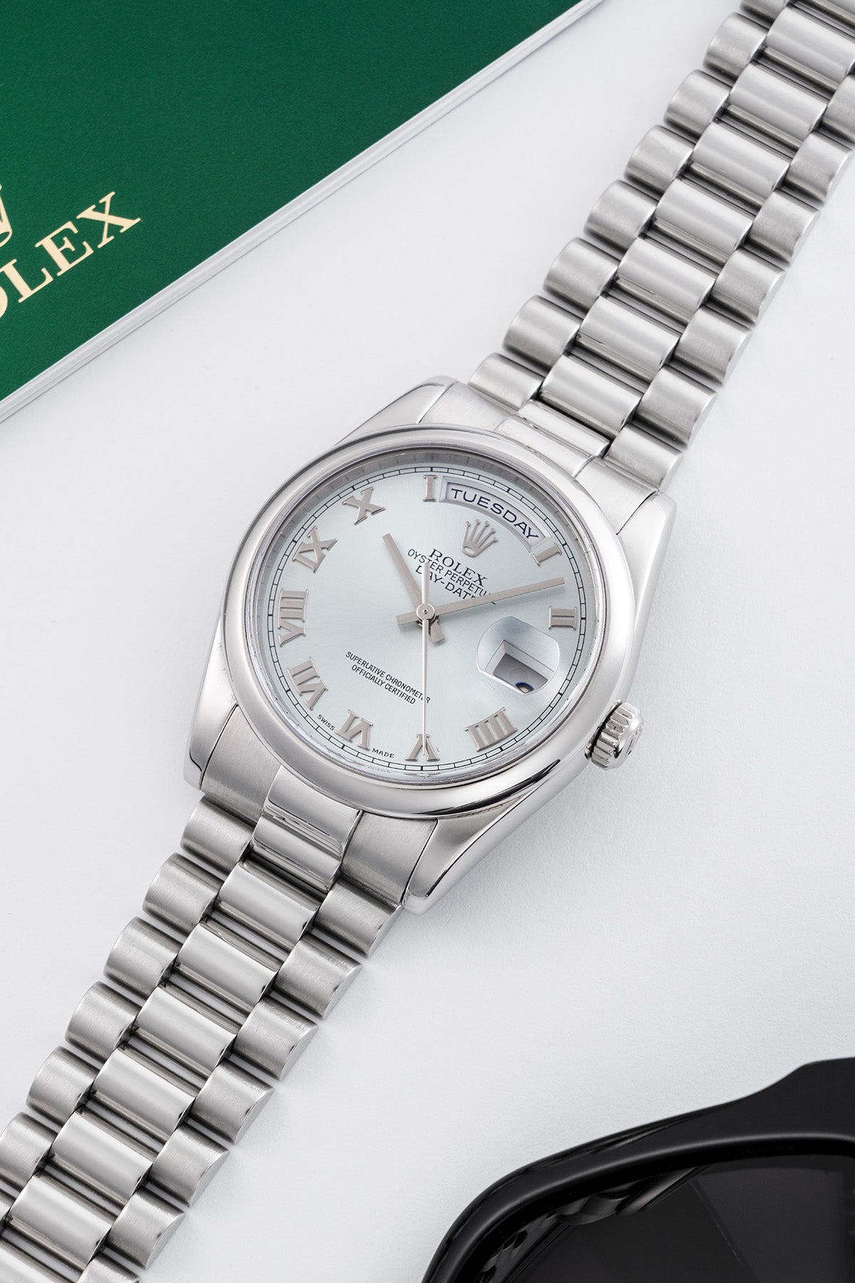 Day-Date 118206 "Ice Blue"
