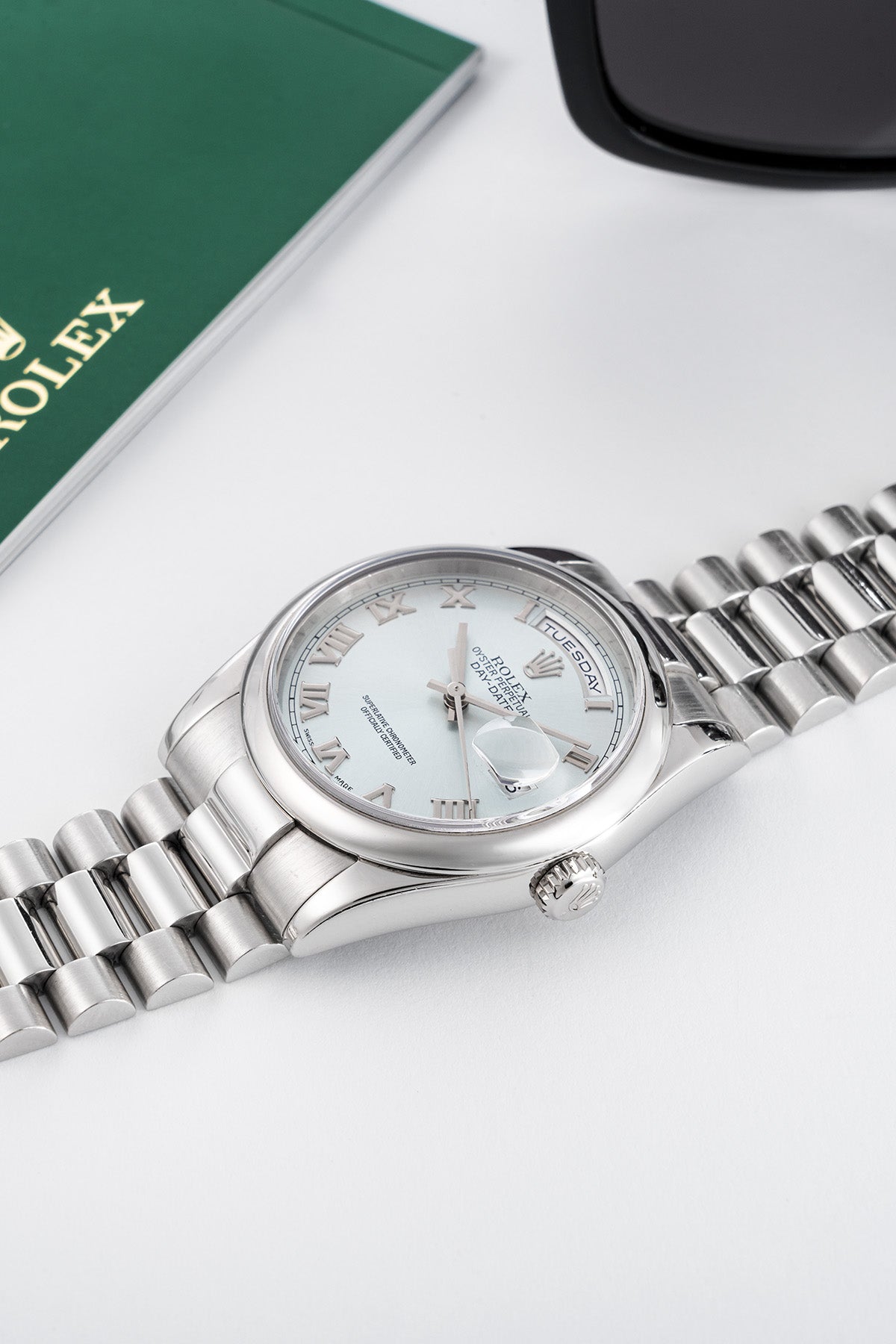 Day-Date 118206 "Ice Blue"