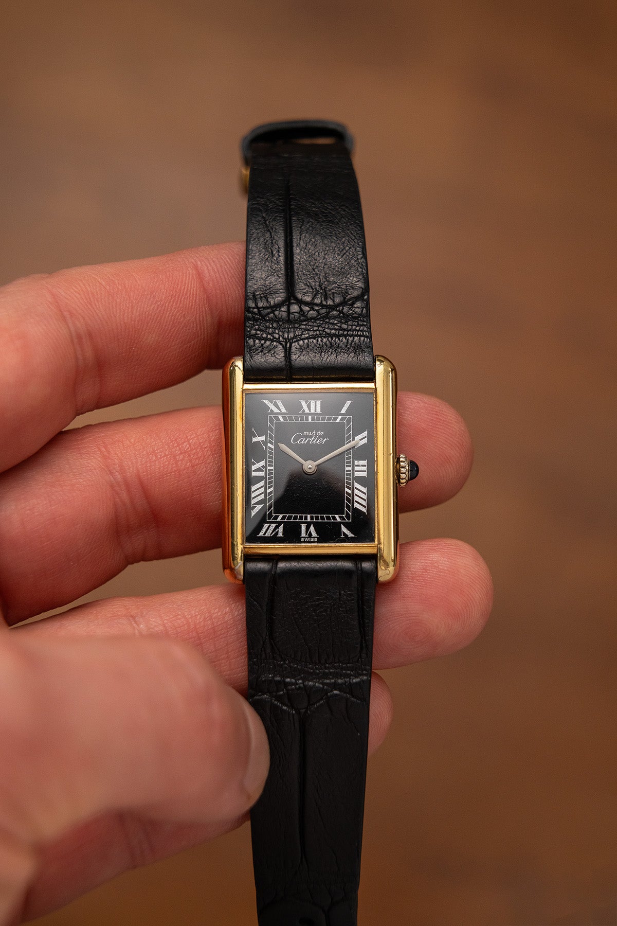 Cartier Must de Cartier Tank 6 "Black Dial"