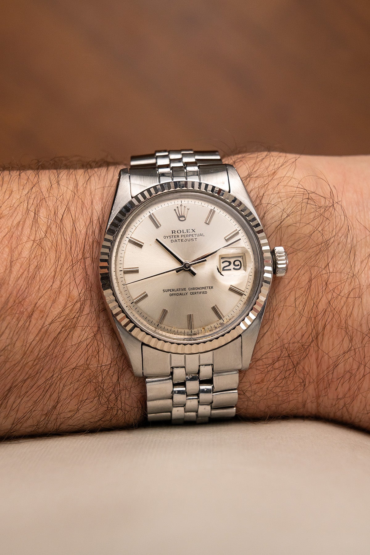 Rolex Datejust 1601 "Silver Dial"