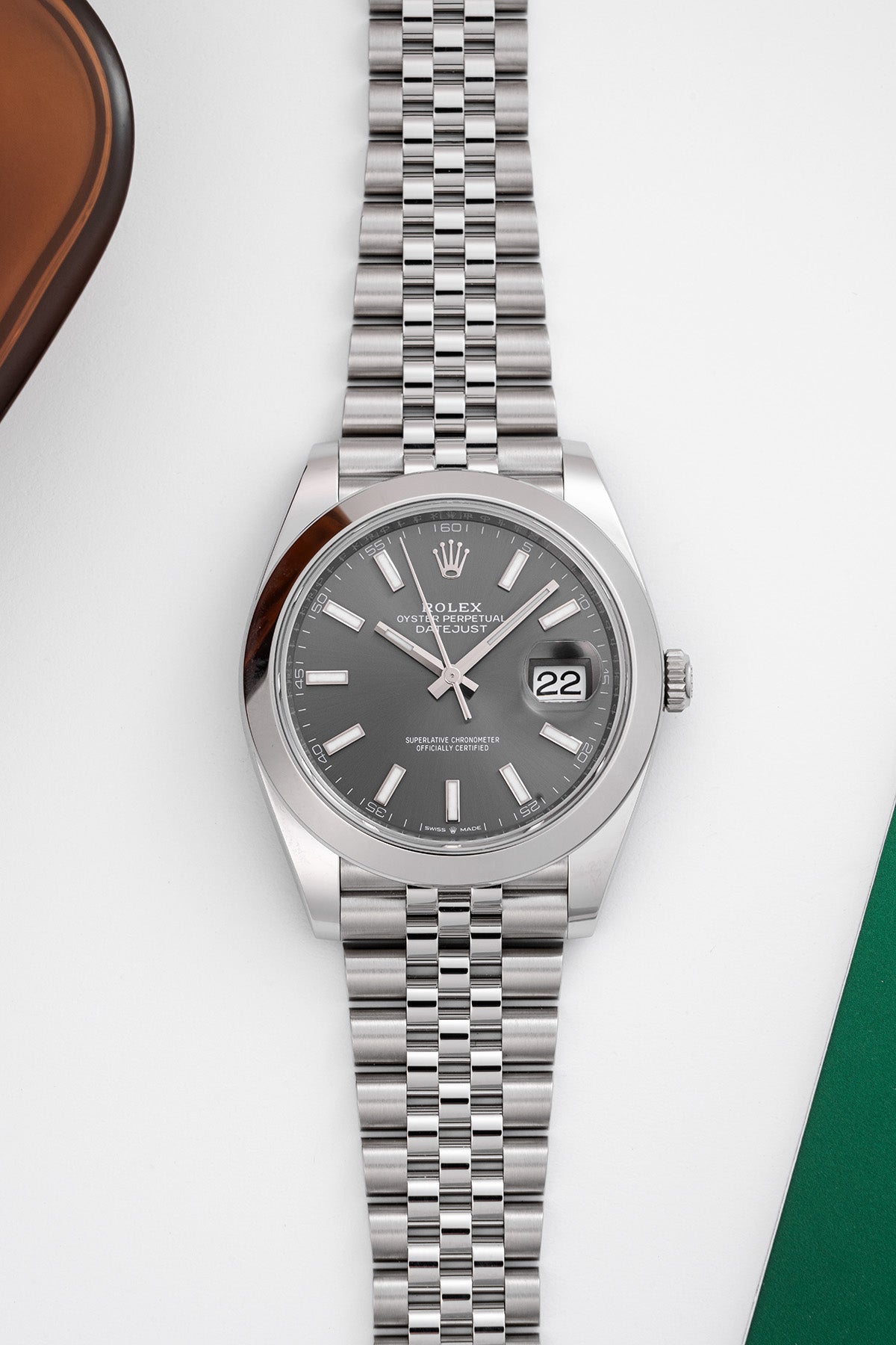 Rolex Datejust 126300 "Rhodium Dial"