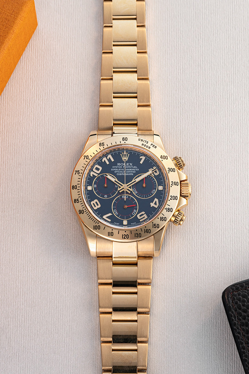 Daytona Blue Racing Dial 116528