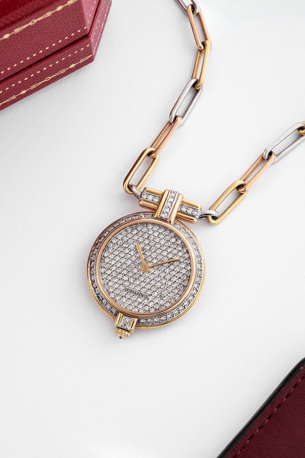 Pendant Chain Pavé