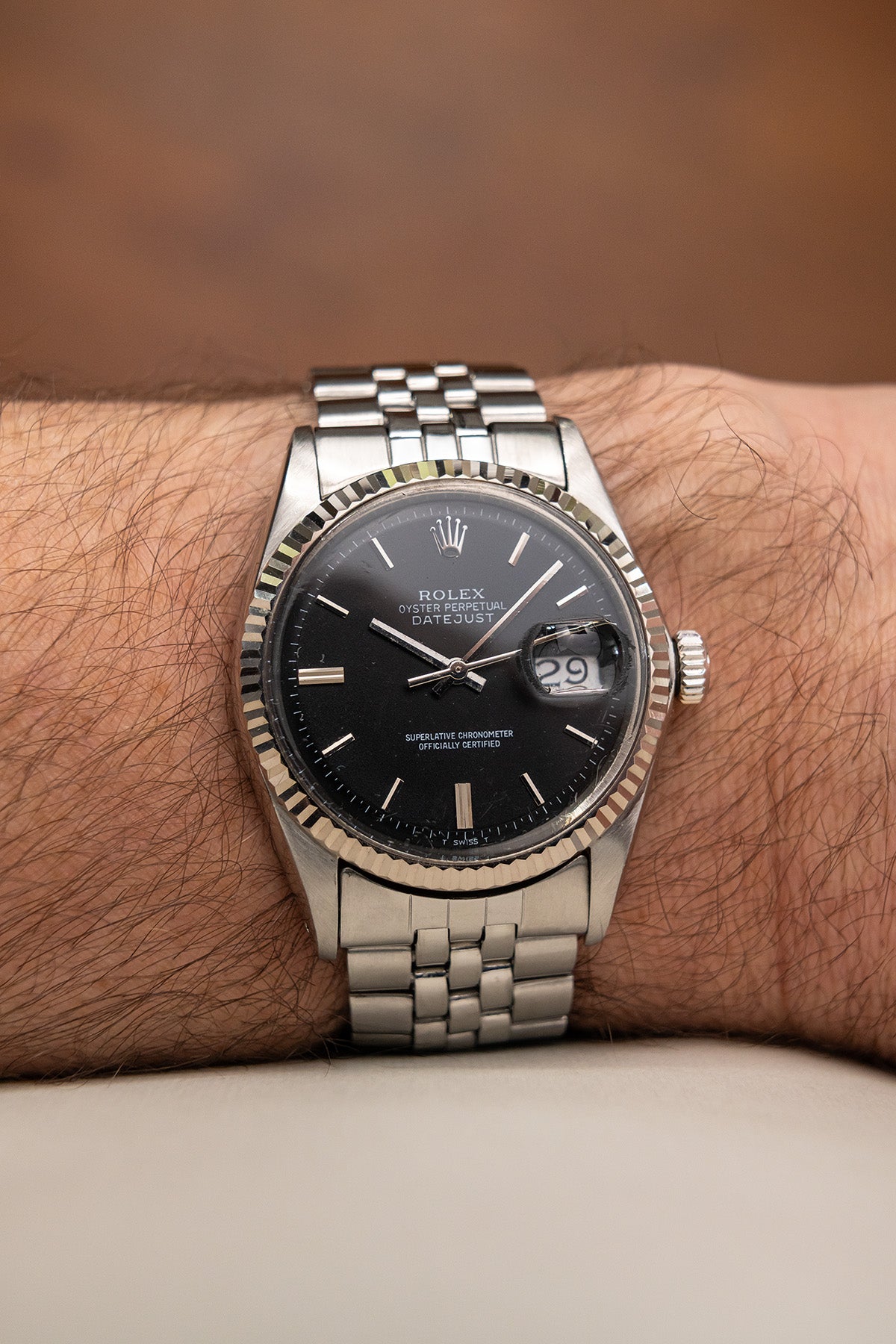 Rolex Datejust 1601 "Black Dial"
