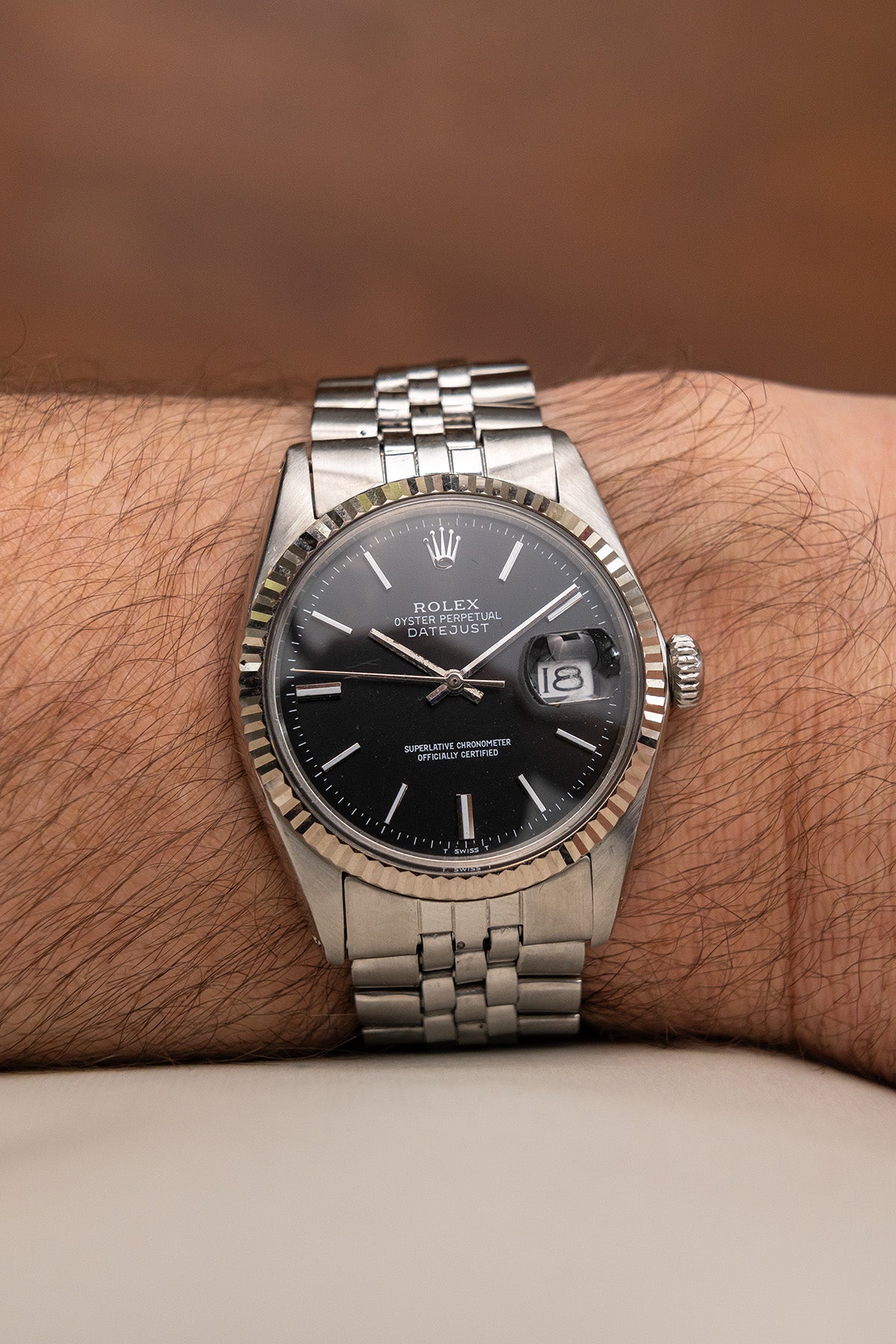 Rolex Datejust 1601 "Black Dial"
