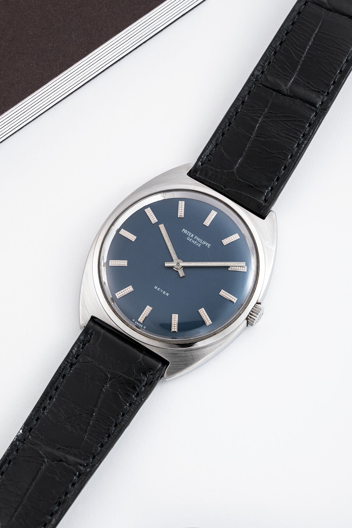Calatrava Tonneau 3574 "Beyer" Steel