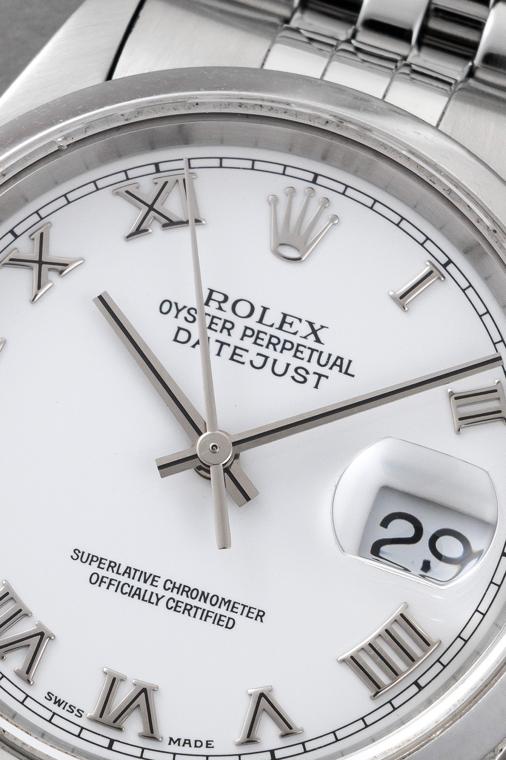 Datejust 16200 "Roman Dial"