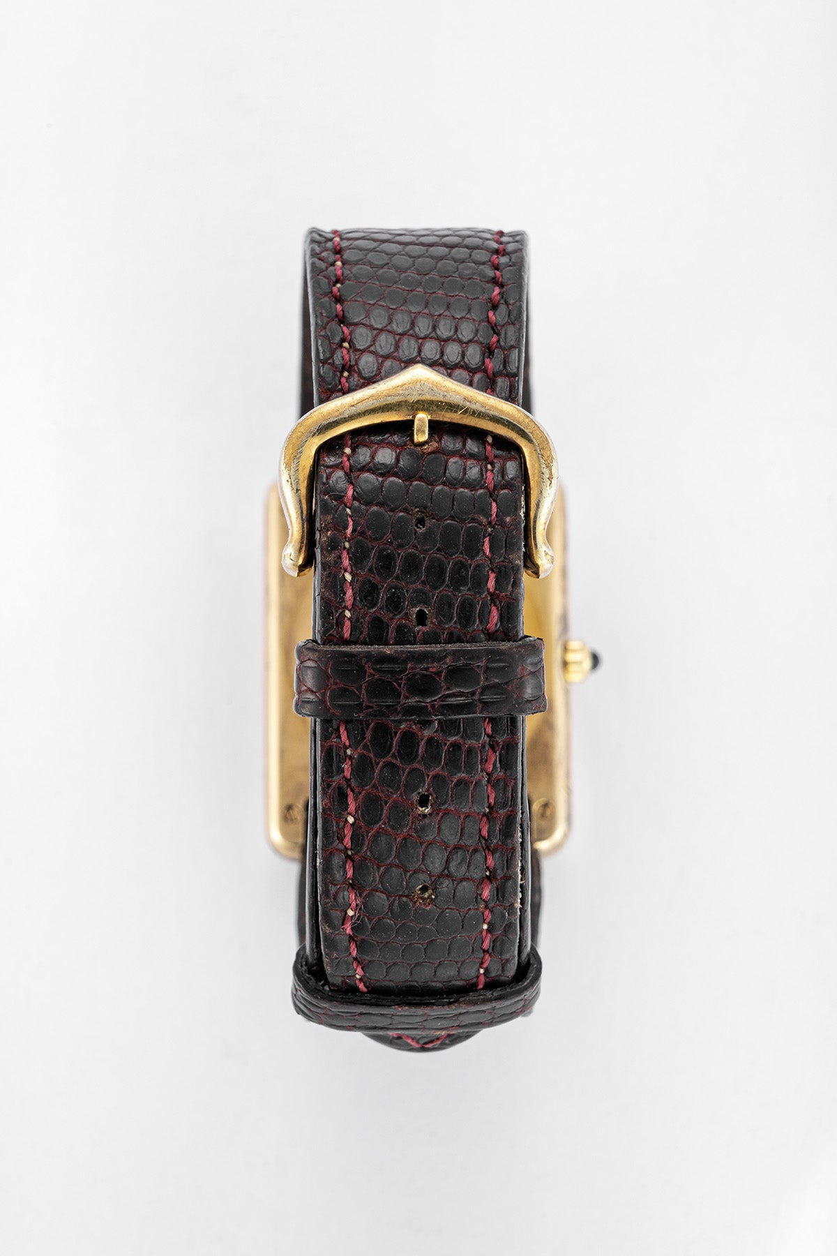 Tank Must De Cartier 681006 "Burgundy Dial"