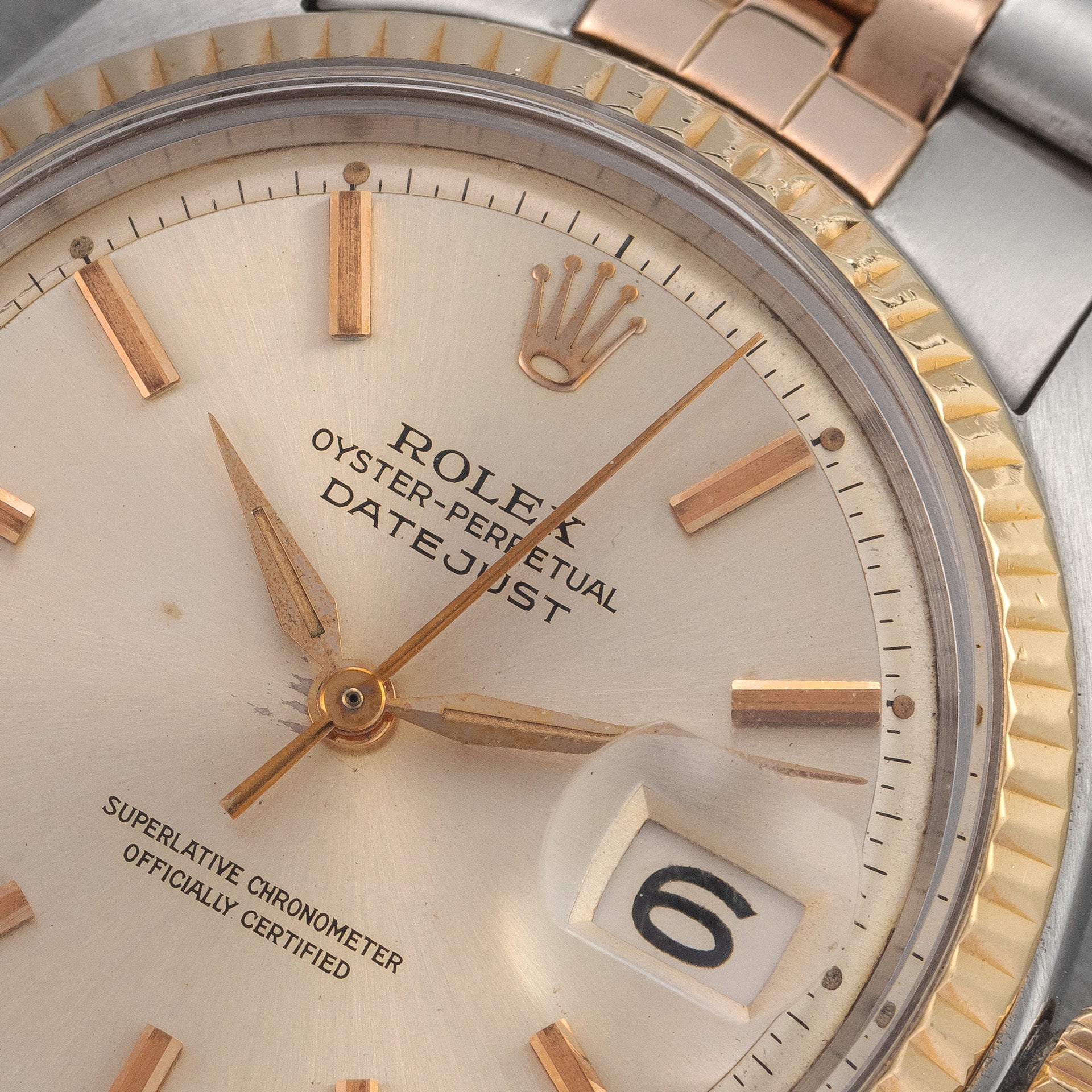 Datejust 1601 "Steel/Rose Gold"