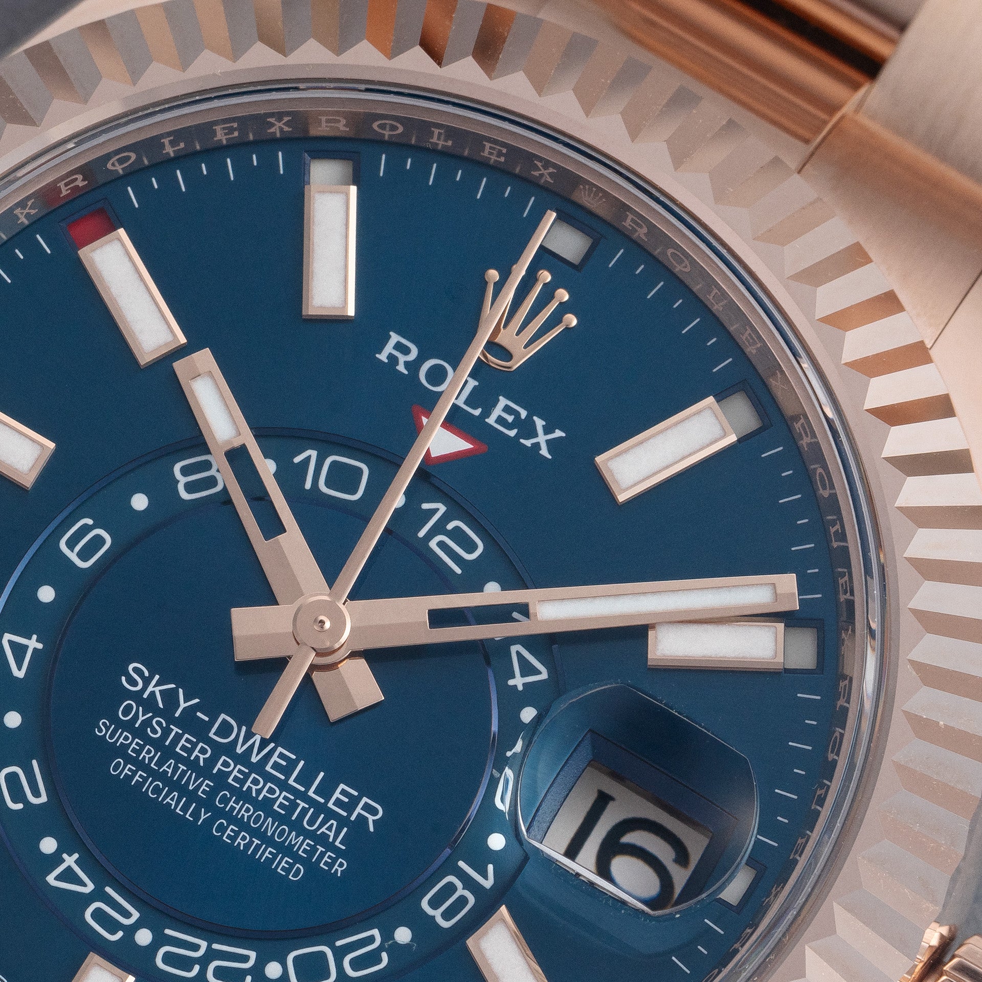 Sky-Dweller Rose Rhodium 336935