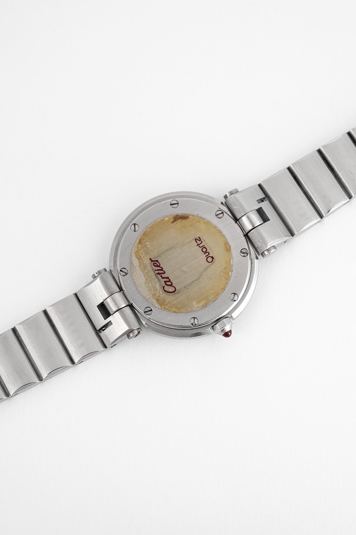 Cartier Santos Ronde 8192 "Burgundy Dial"