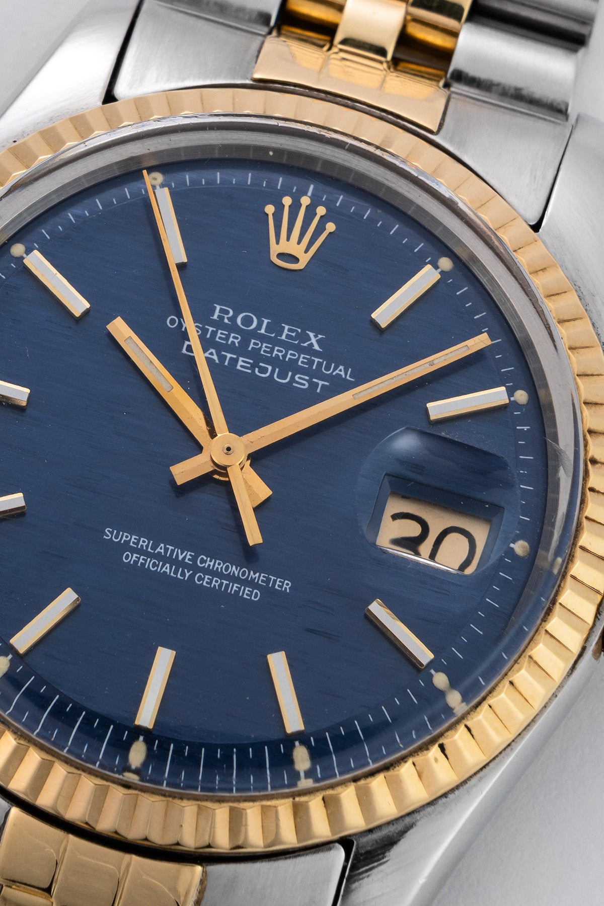 Rolex Datejust 1601 "Blue Motif Dial"