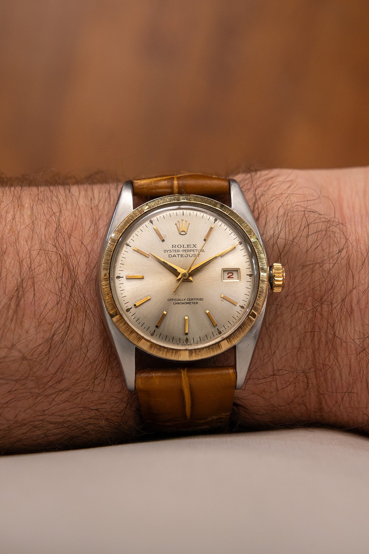 Rolex Datejust 6105 "Champagne Dial"