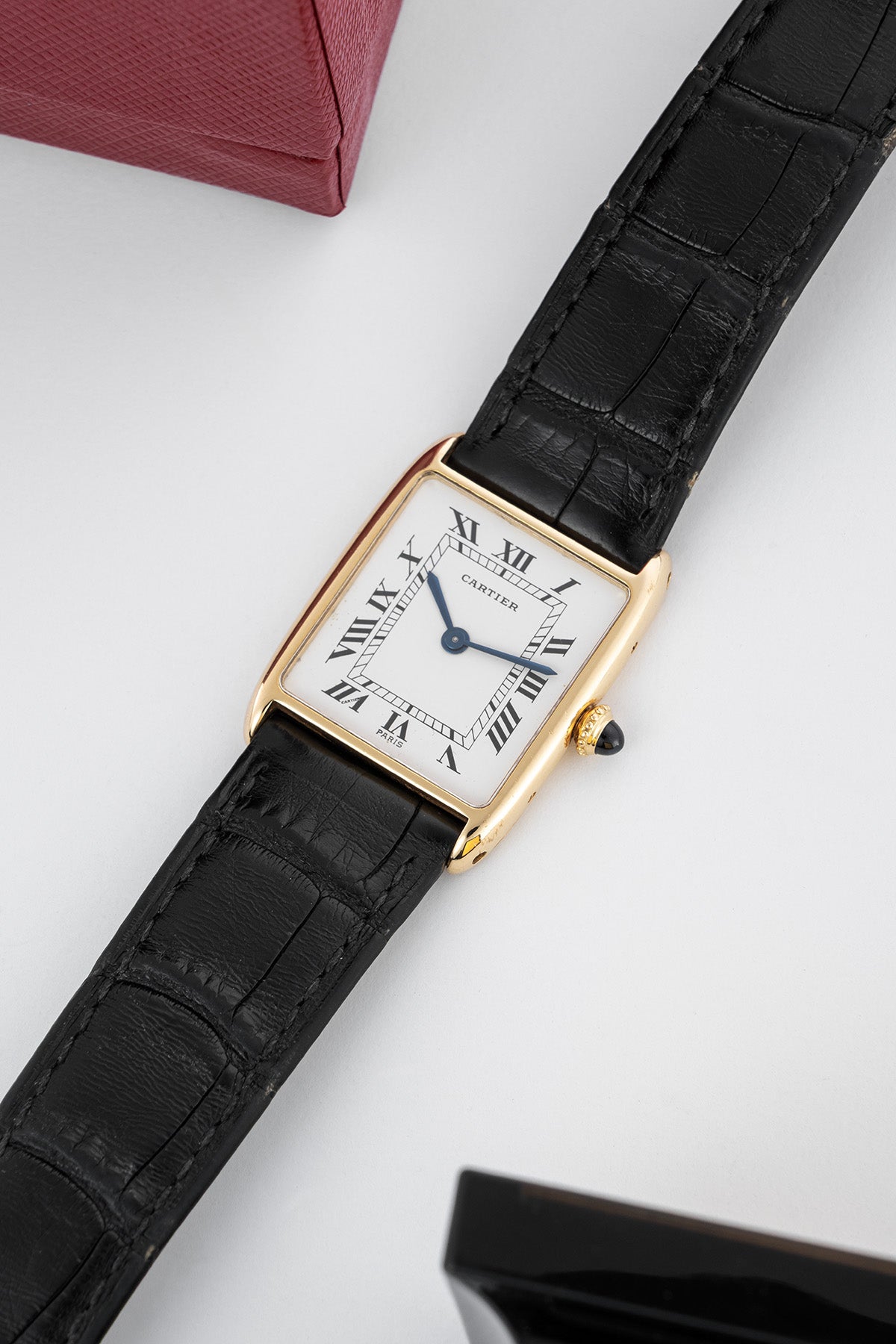 Tank Arrondie 96041 "Paris Dial"