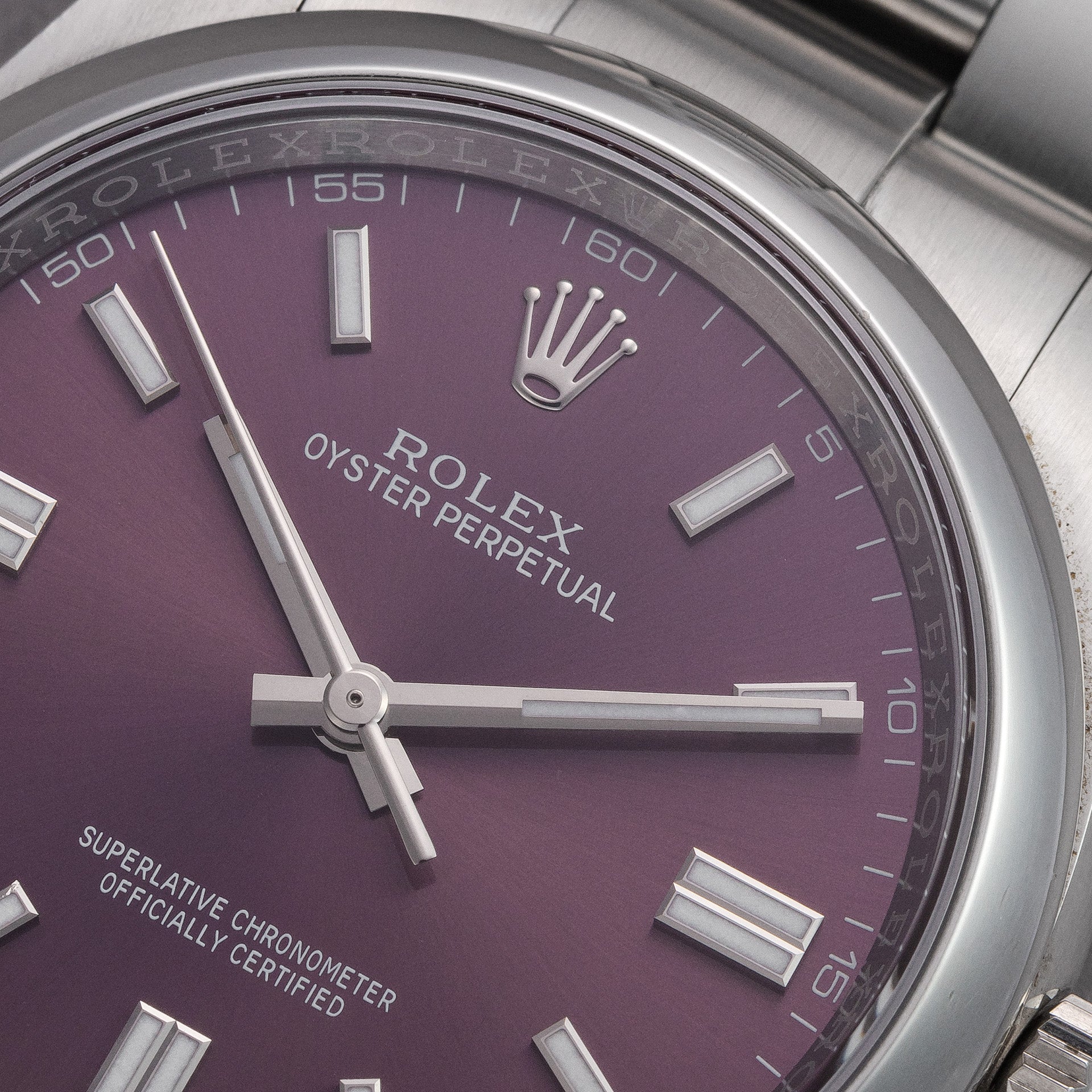 Oyster Perpetual 116000 "Red Grape"