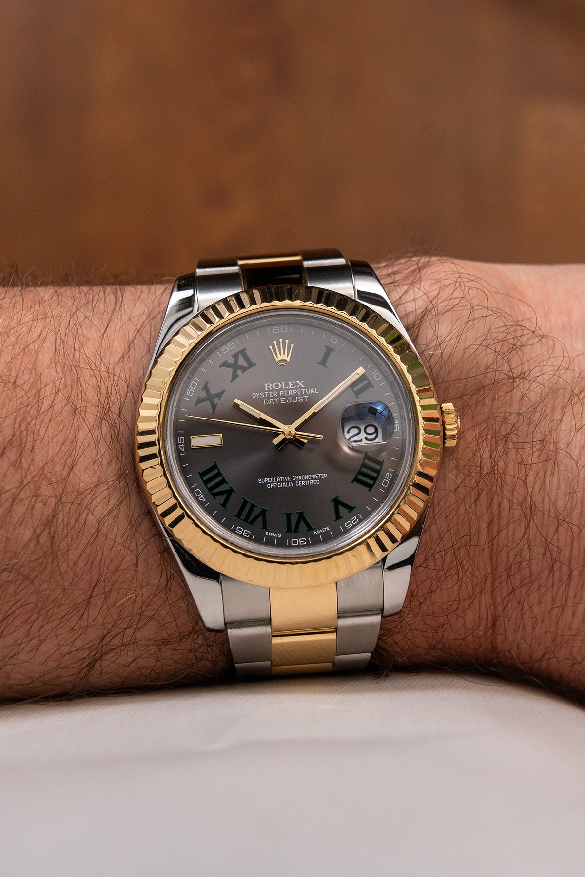 Rolex Datejust 116333 "Wimbledon"