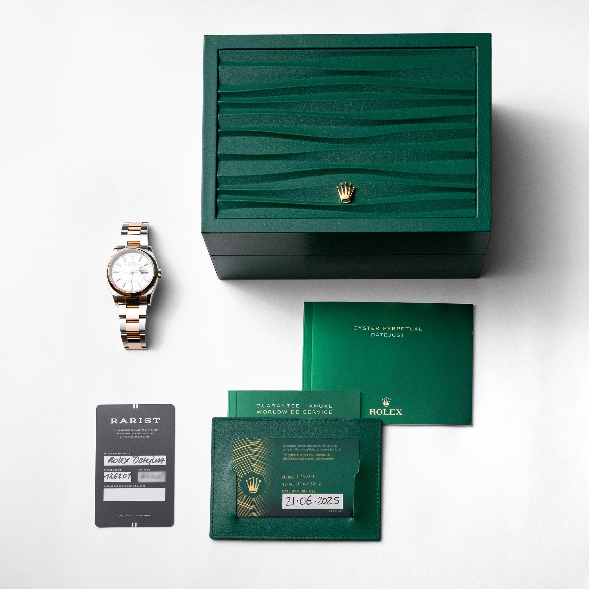 Datejust 36 Motif Dial 126201