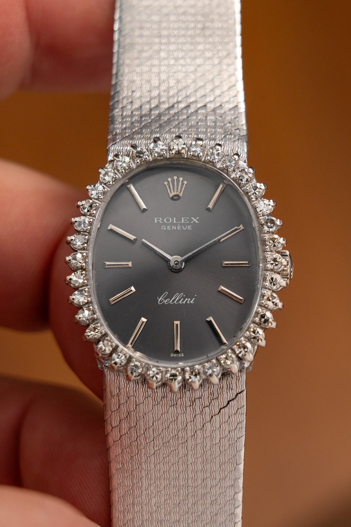Rolex Cellini 3803 "Factory Diamonds"