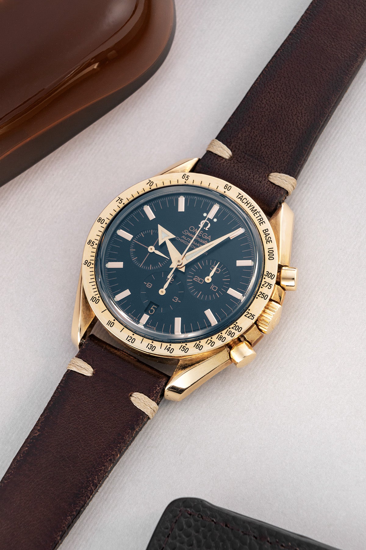 Speedmaster Broad Arrow Yellow Gold 3651.50.31