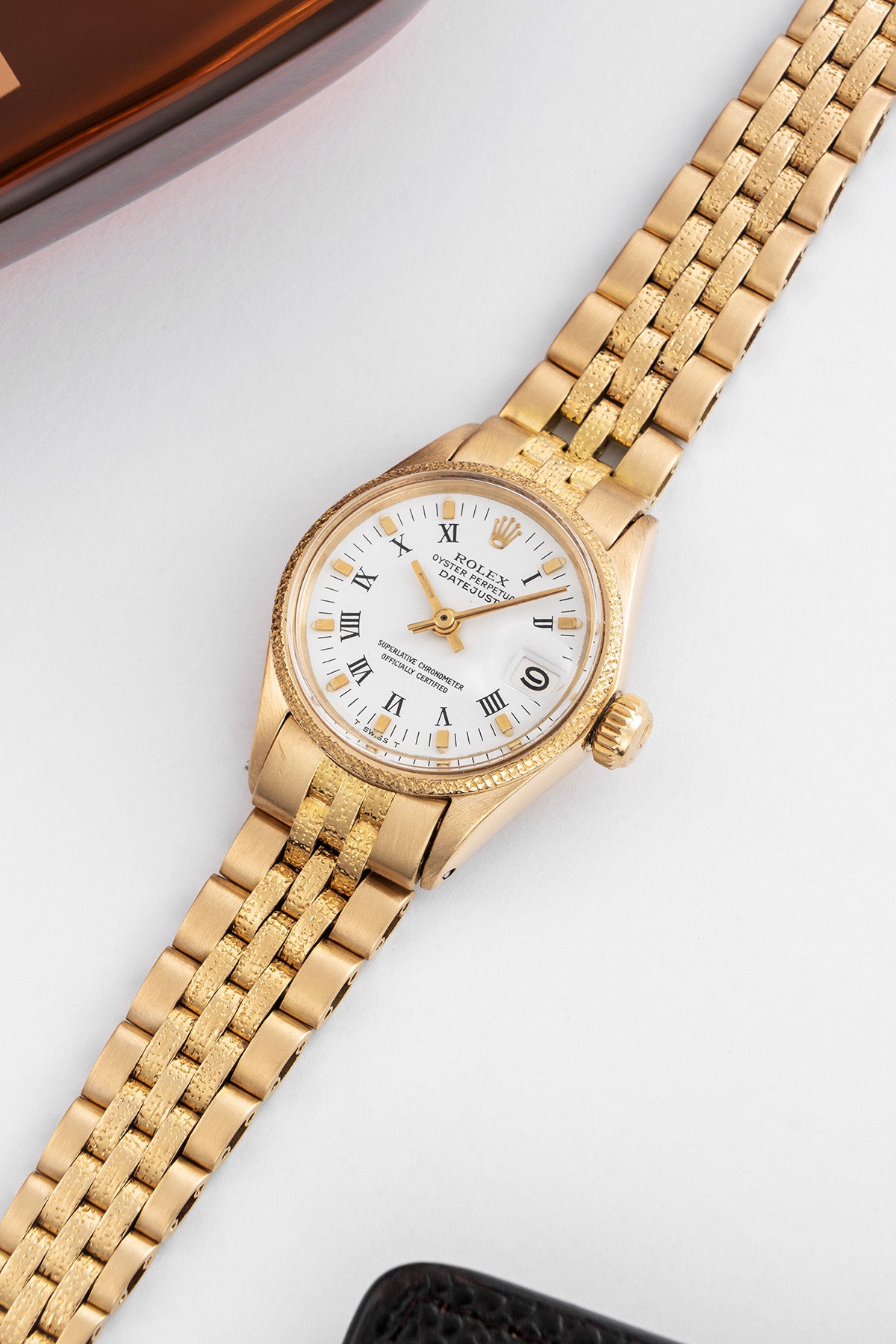 Lady Datejust 6701 "White Roman"