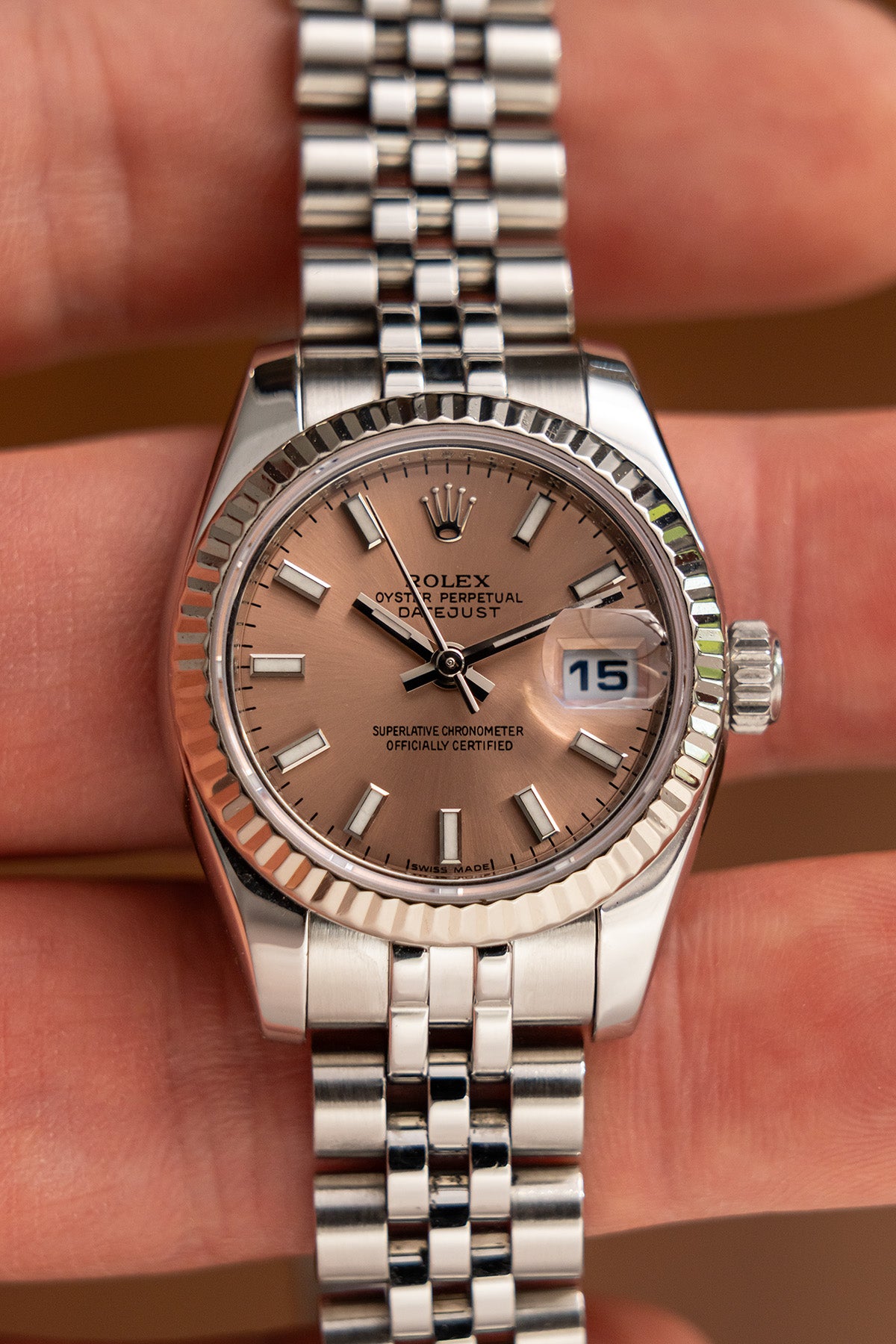 Rolex Lady Datejust 179174 "Pink Dial"