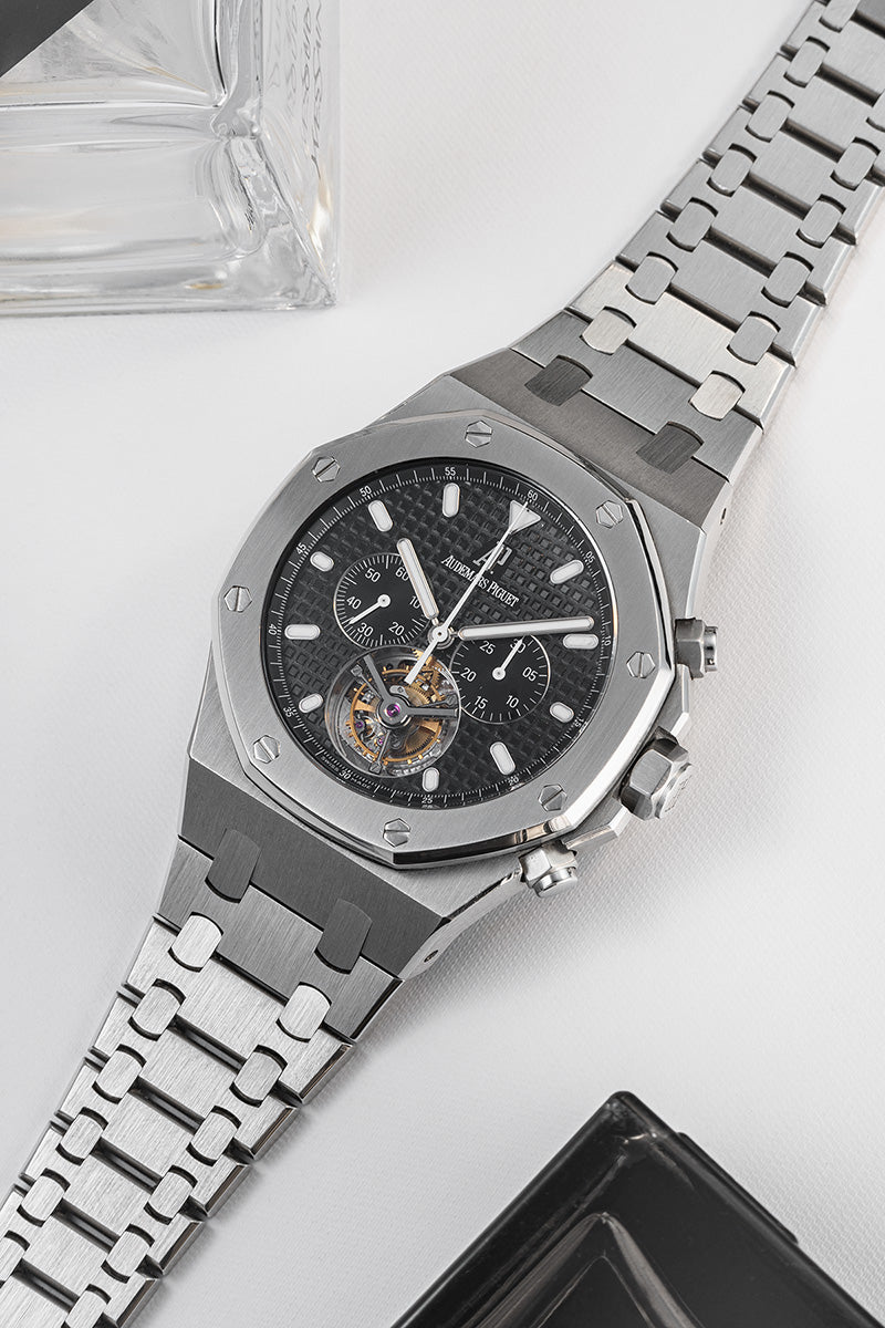 Royal Oak Tourbillon Chronograph 25977ST.OO.D002CR.01