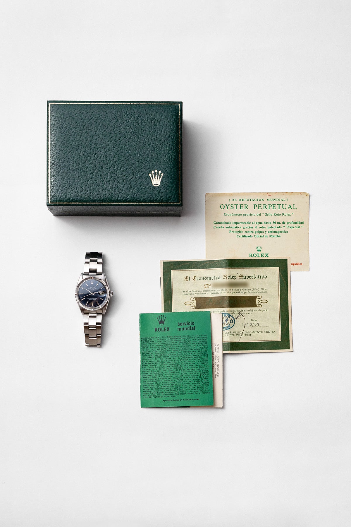 Oyster Perpetual 1501 "Blue Dial"