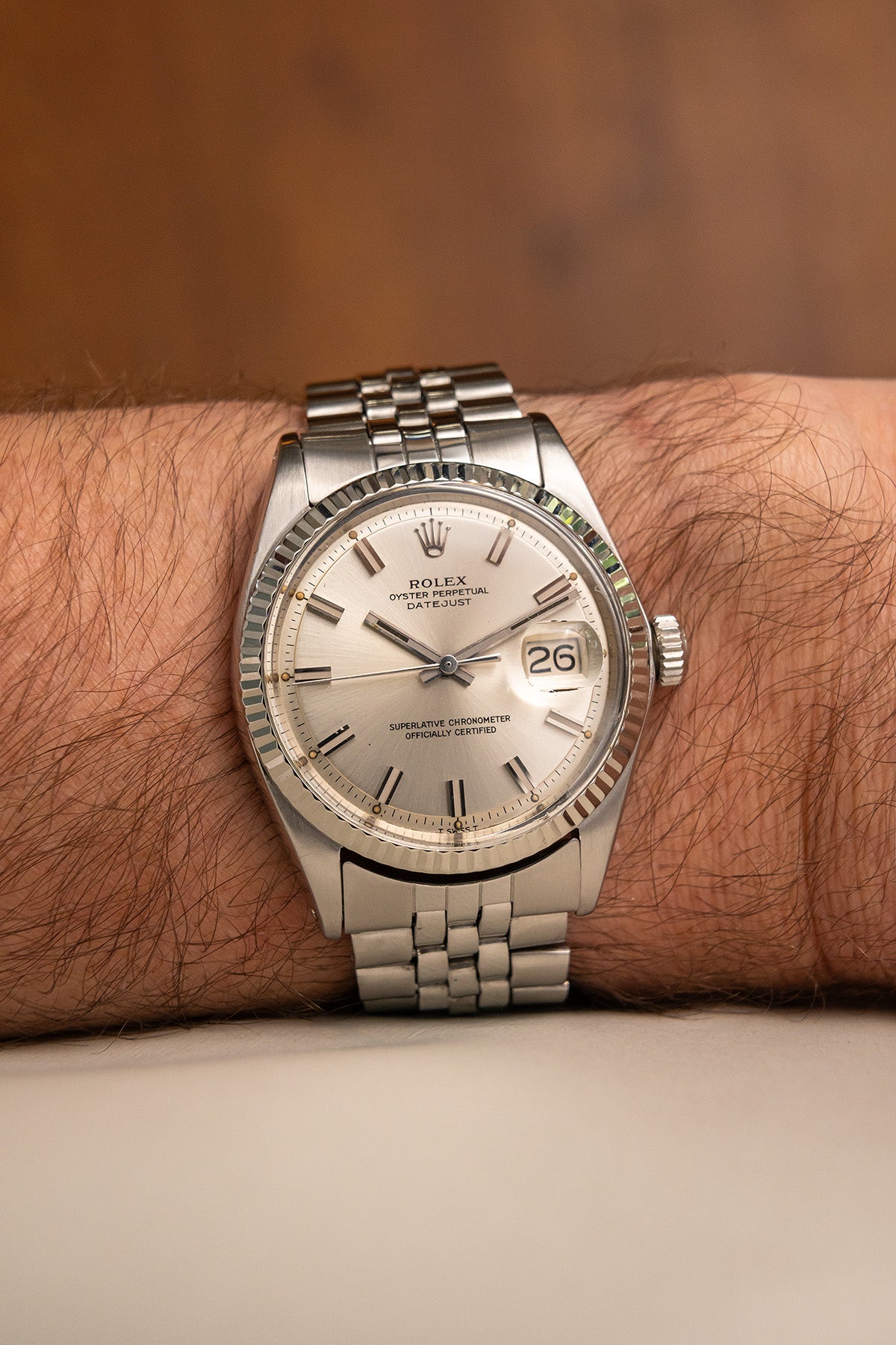 Rolex Datejust 1601 "Silver Dial"