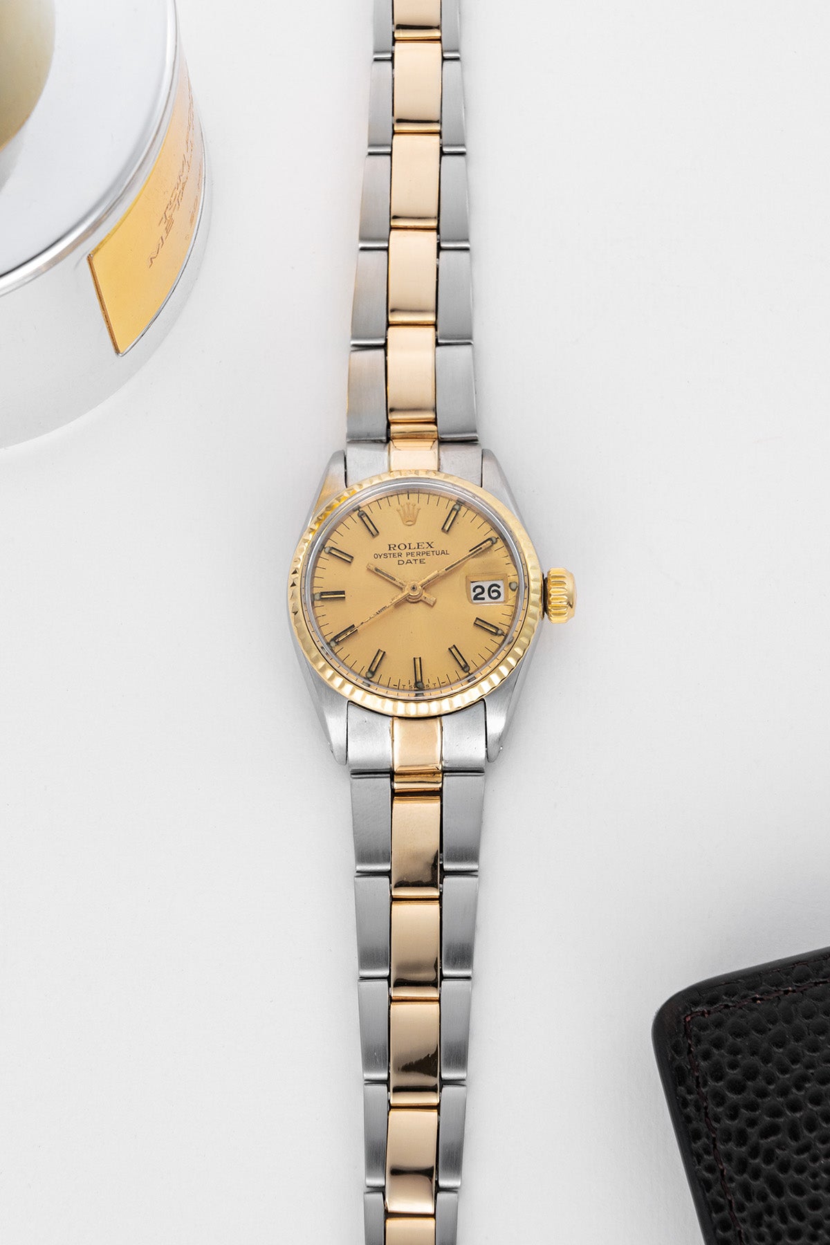 Oyster Perpetual Date Lady 6517 "Gold Dial"