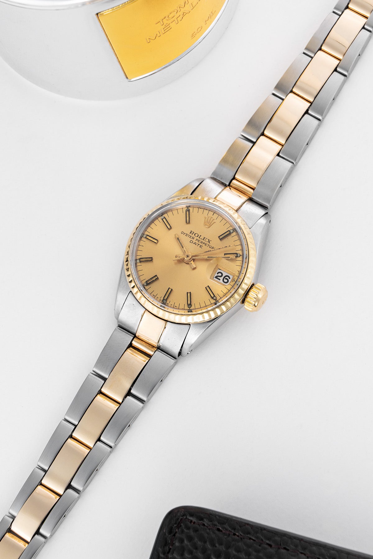 Oyster Perpetual Date Lady 6517 "Gold Dial"