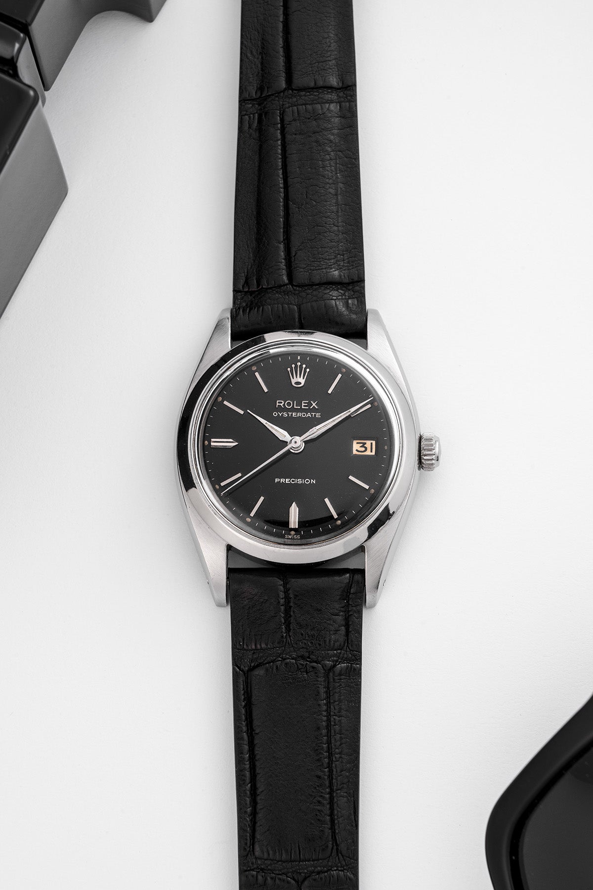 Rolex Oysterdate Precision 6494 "Black Dial"