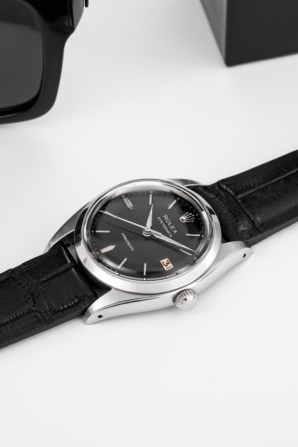 Rolex Oysterdate Precision 6494 "Black Dial"