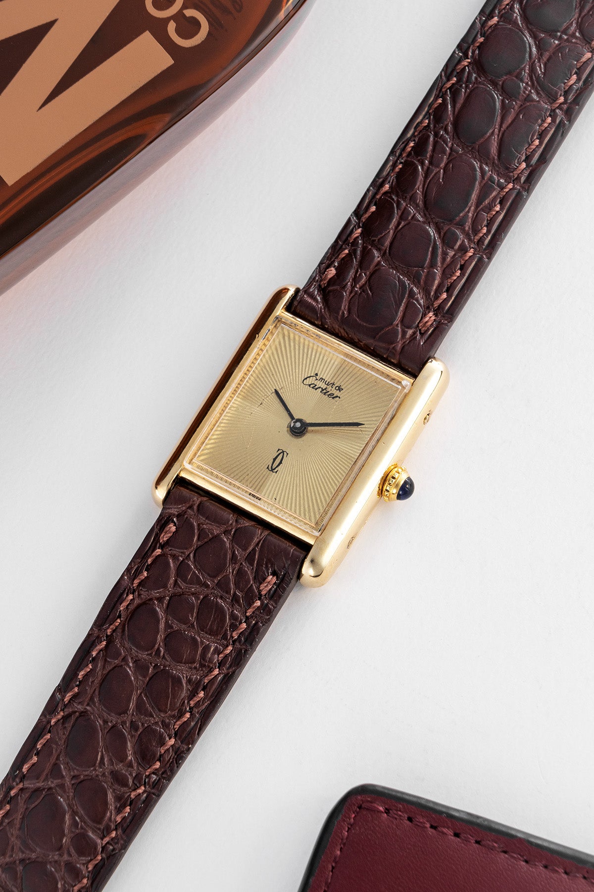 Must de Cartier Tank "Discor Dial"