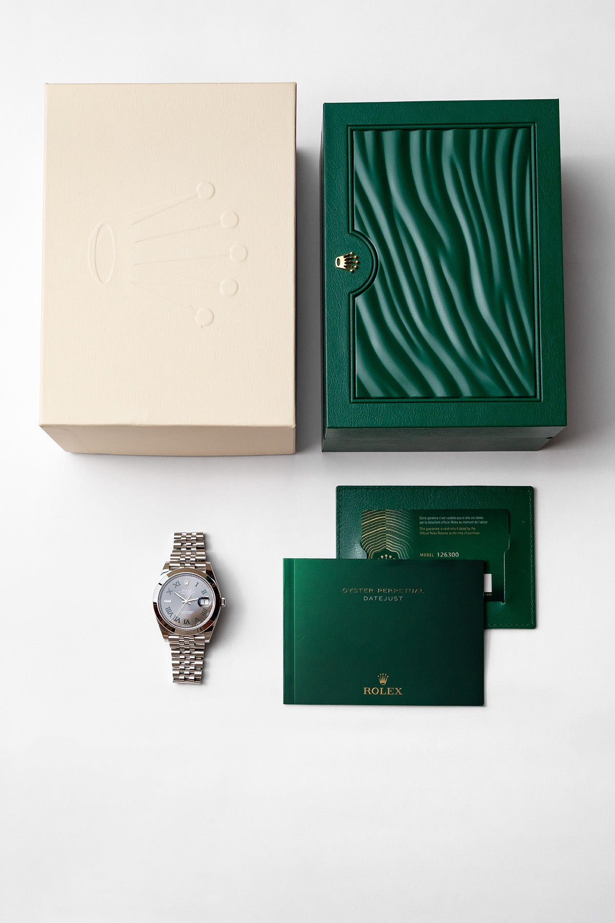 Datejust 126300 "Wimbledon Dial"