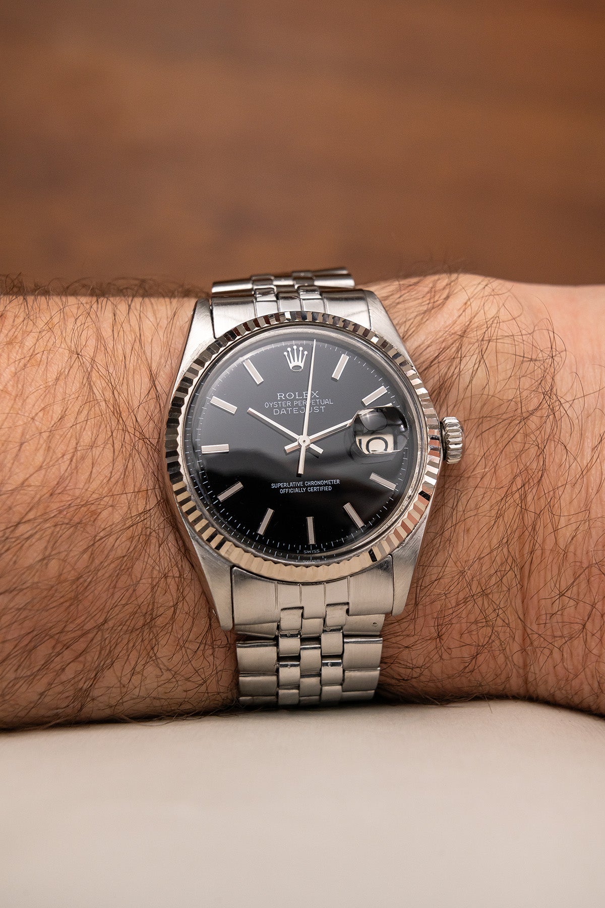 Rolex Datejust 1601 "Black Dial"