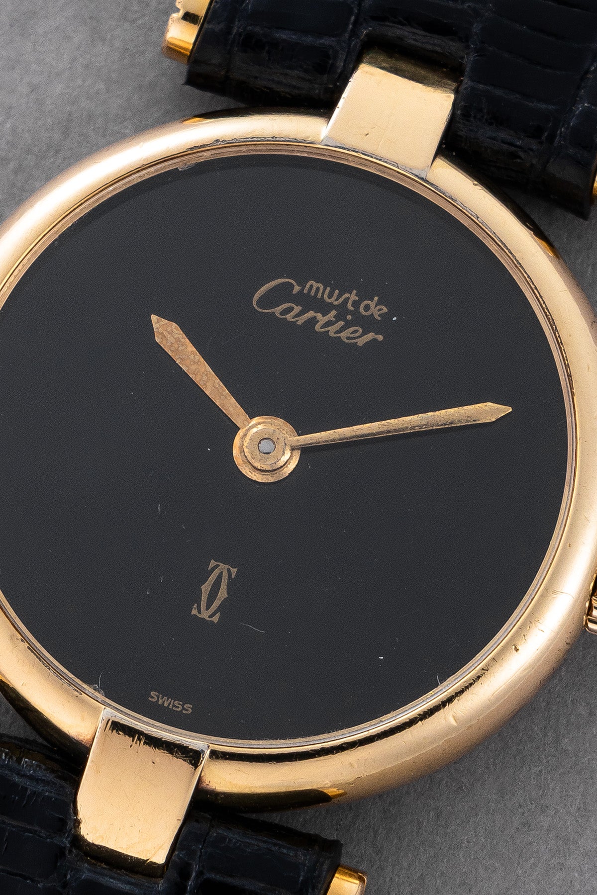 Cartier Must De Cartier 18 "Black Dial"