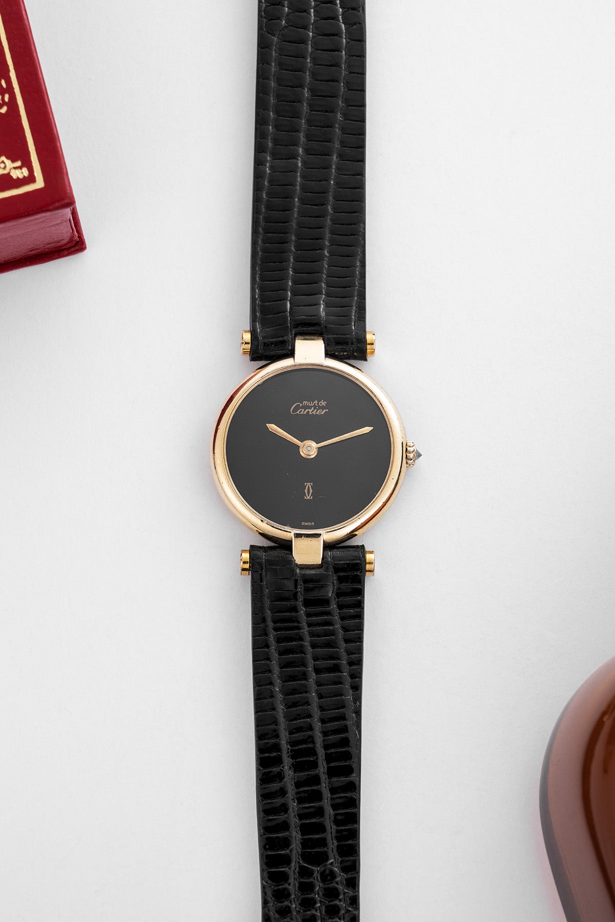Must De Cartier 18 "Black Dial"