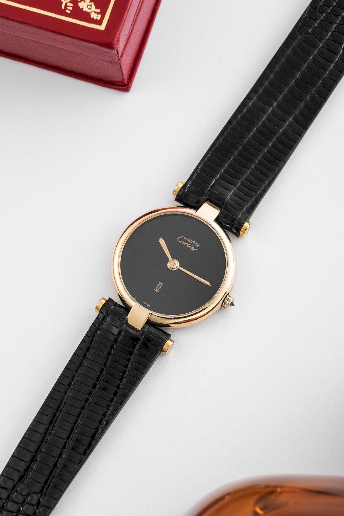 Must De Cartier 18 "Black Dial"