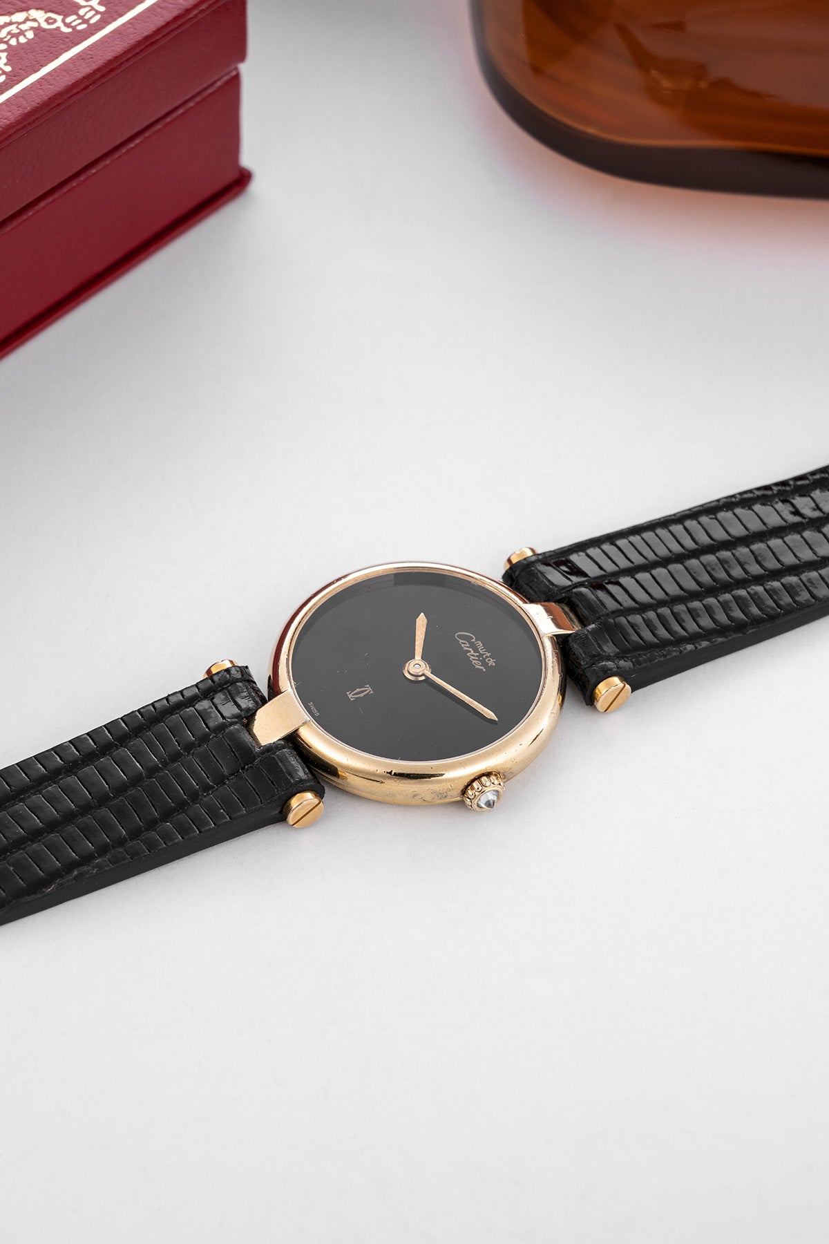 Must De Cartier 18 "Black Dial"