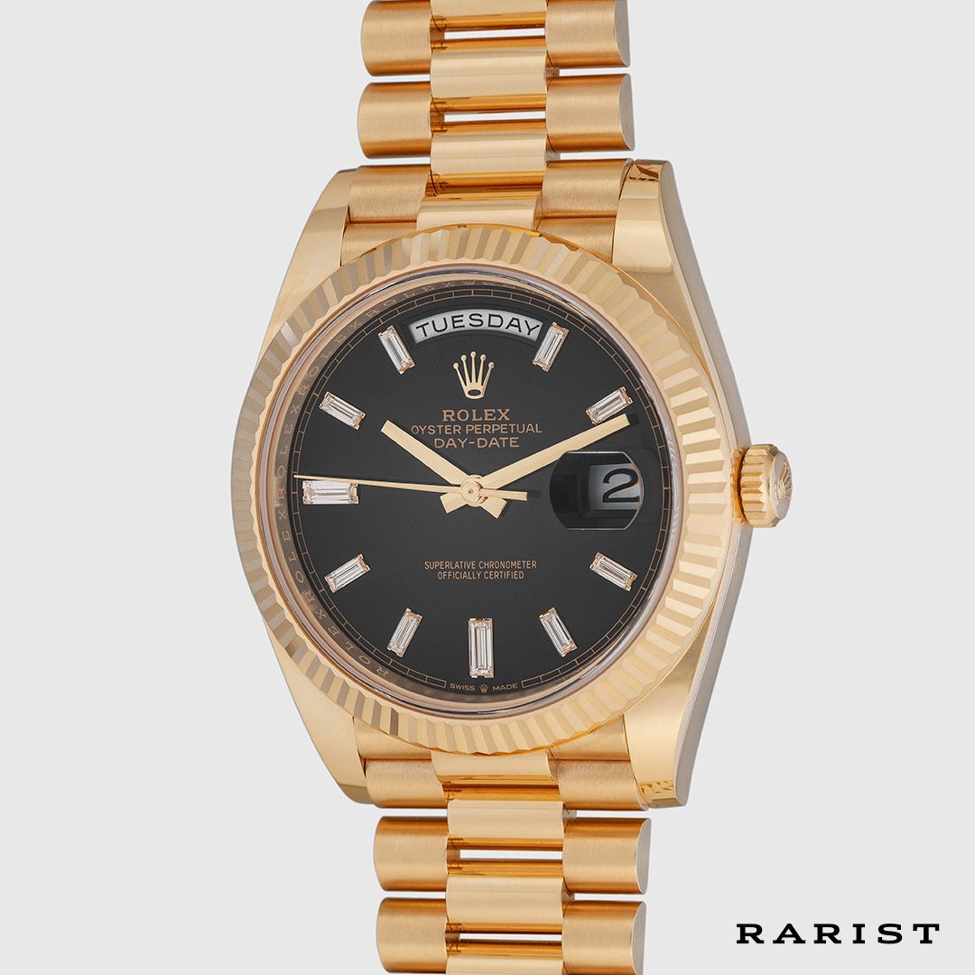 Day-Date 228238 "Black Diamond"