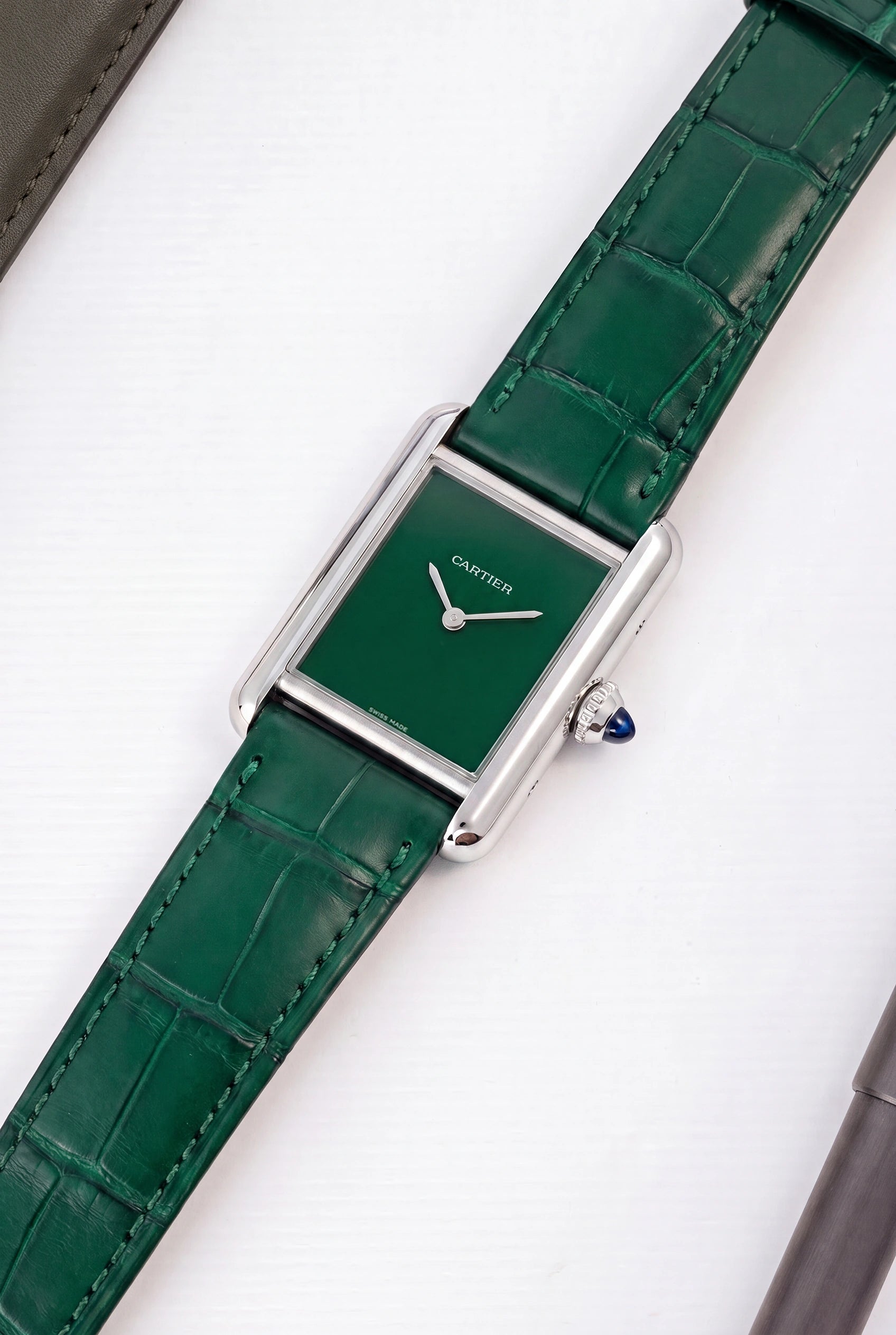 Cartier Tank Must Large WSTA0115 "Green"