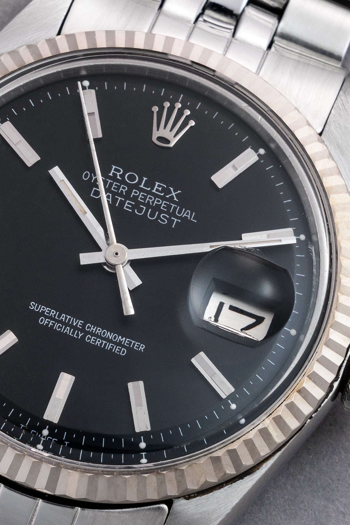 Datejust 1601 "Black Dial"