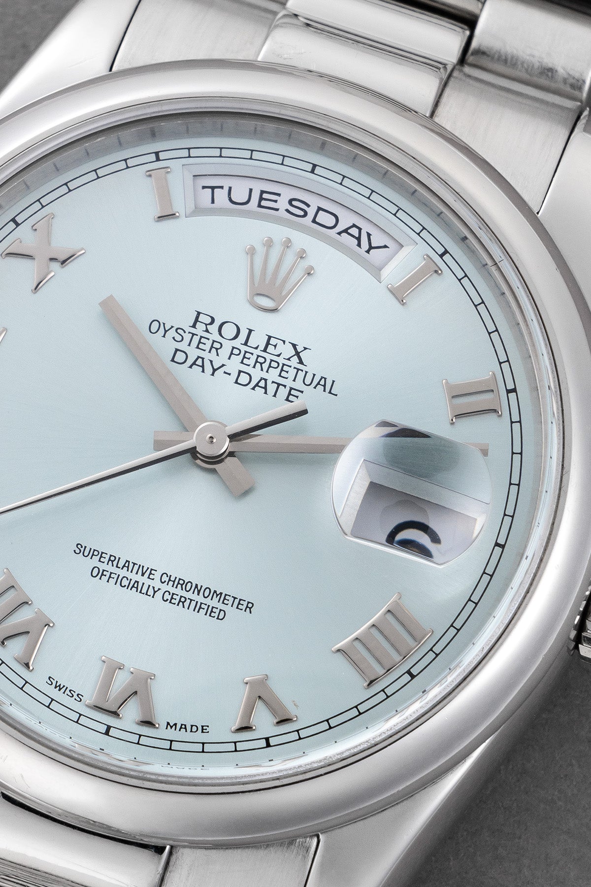 Day-Date 118206 "Ice Blue"