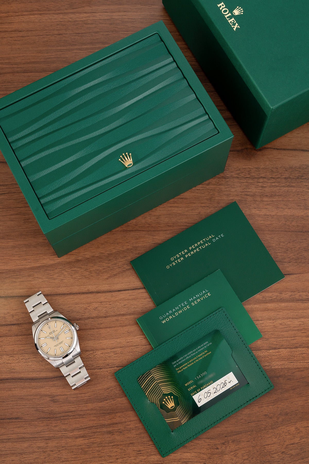 Rolex Oyster Perpetual 134300 "Beige Dial"