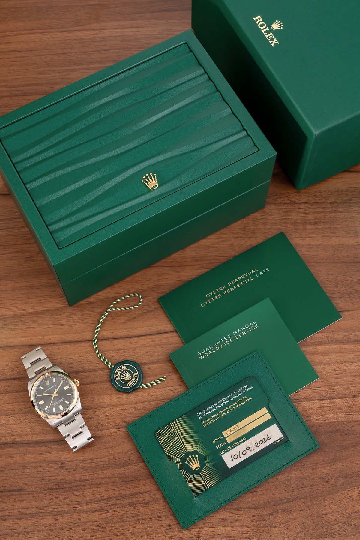 Rolex Oyster Perpetual 126003 "100th Anniversary"