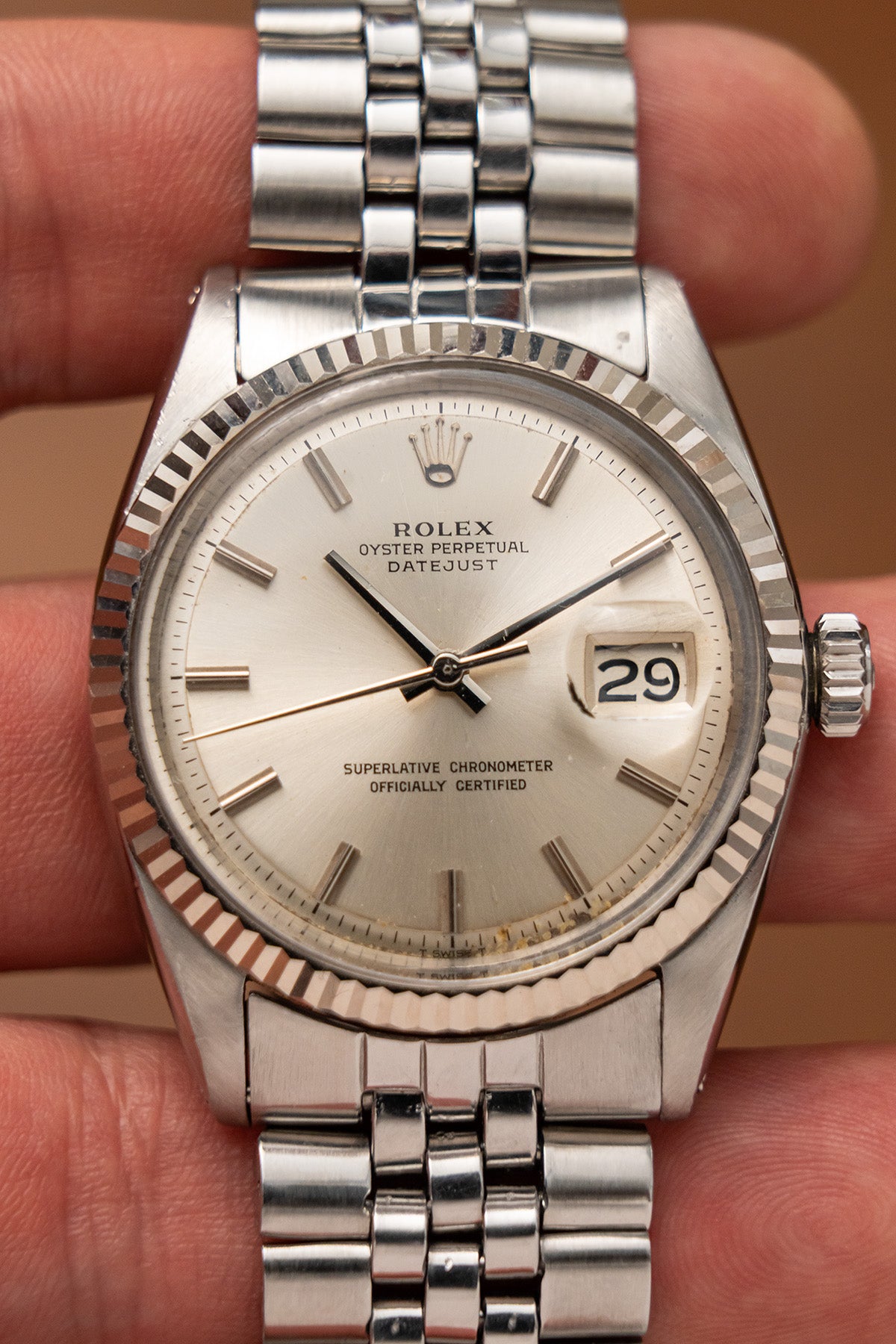 Rolex Datejust 1601 "Silver Dial"