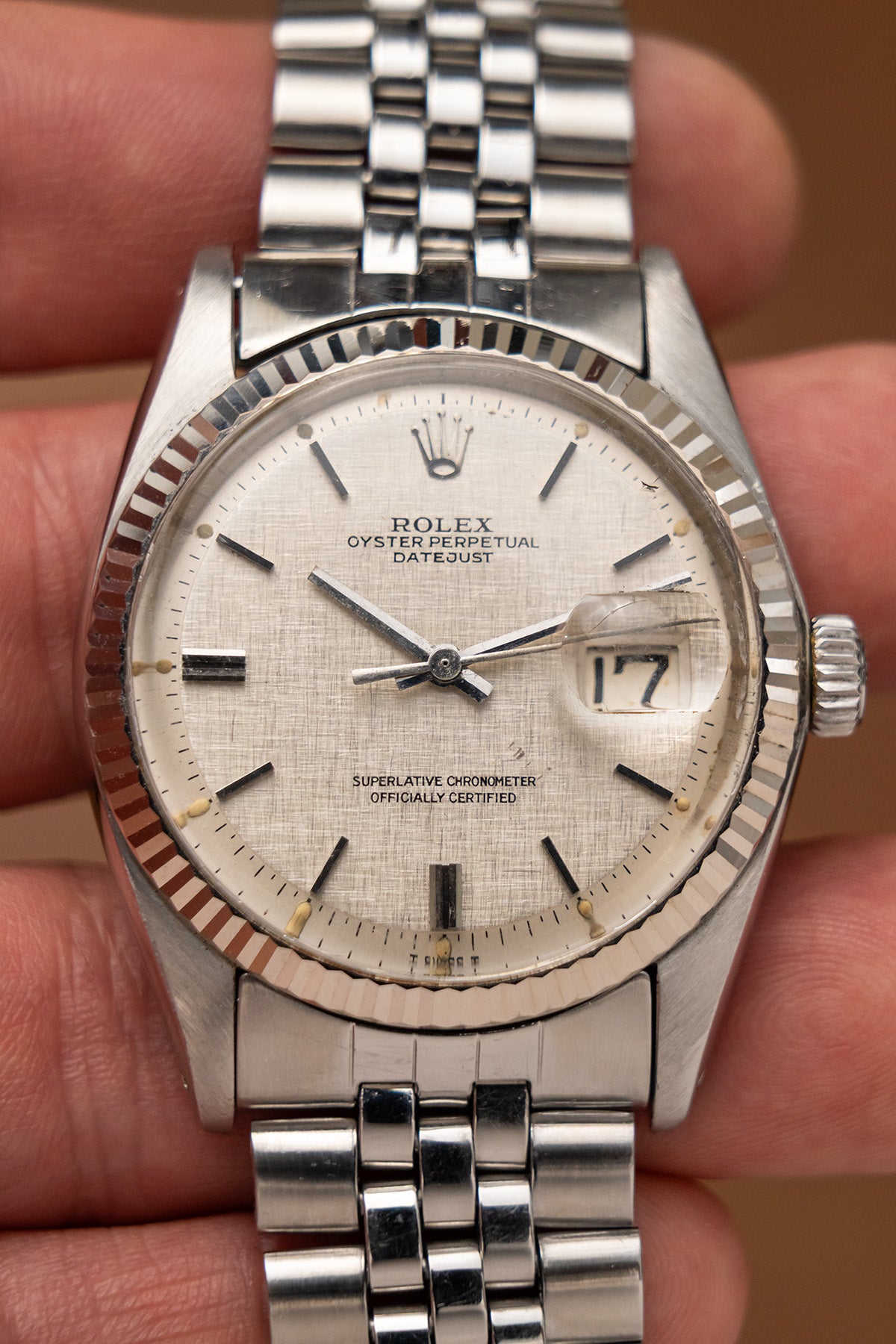 Rolex Datejust 1601 "Linen Dial"
