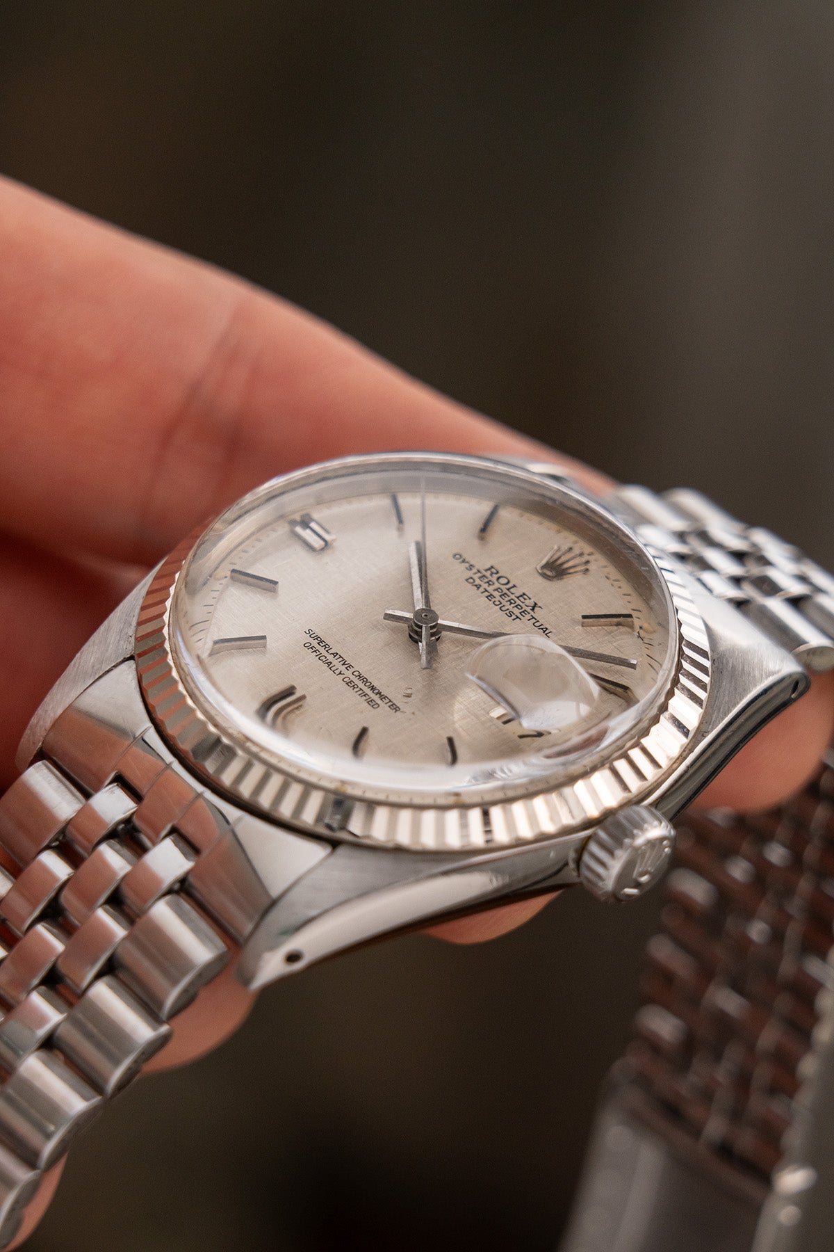 Rolex Datejust 1601 "Linen Dial"