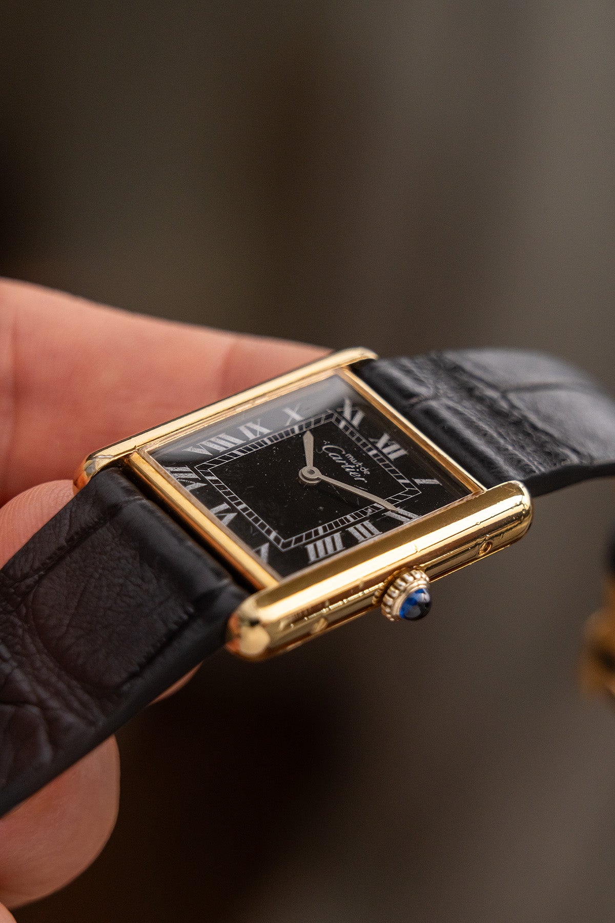 Cartier Must de Cartier Tank 6 "Black Dial"